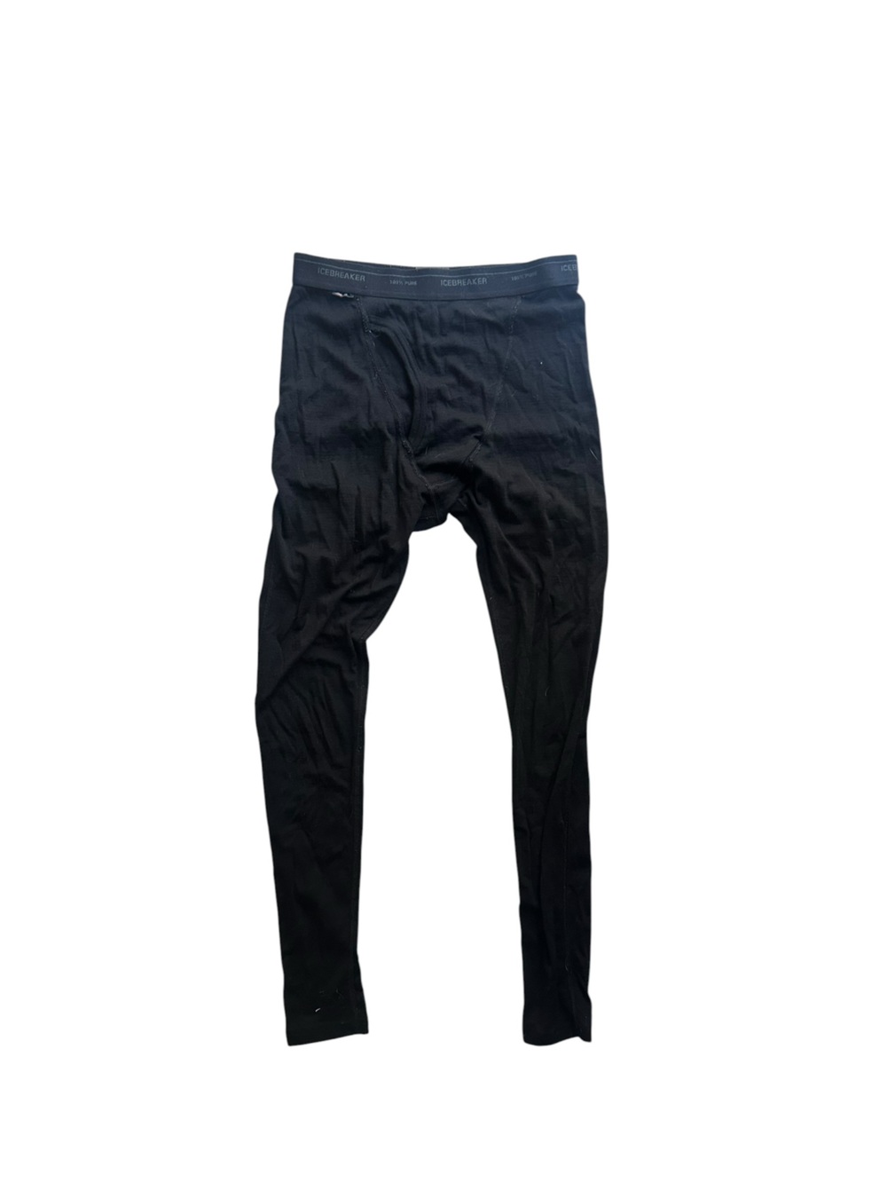 Icebreaker Everyday Merino Thermal Underwear Size Small Black